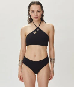 Bralette - Bikini Oberteil SCHWARZ
