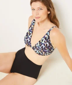 Triangle Foulard Haut De Maillot MULTICOLORE