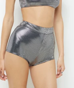 Bikiniunterteil – Shorts SILBER -Jane Kleidung Geschaft 654185496 b