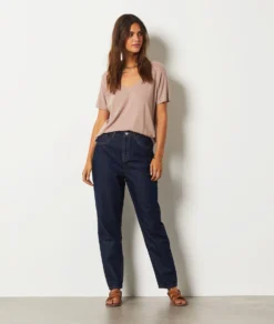 Jean Coupe Droite 100% Coton JEAN DENIM -Jane Kleidung Geschaft 654191234 6