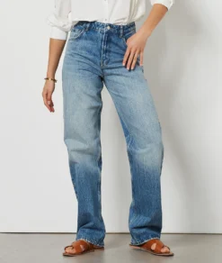 Dune Weit Geschnittene Jeans, 100 % Baumwolle BLAU