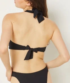 Bikini High Leg Bas De Mailot NOIR -Jane Kleidung Geschaft 654308505 c